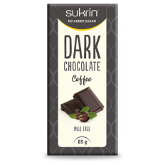 Sukrin Tamna čokolada s kavom 85 g